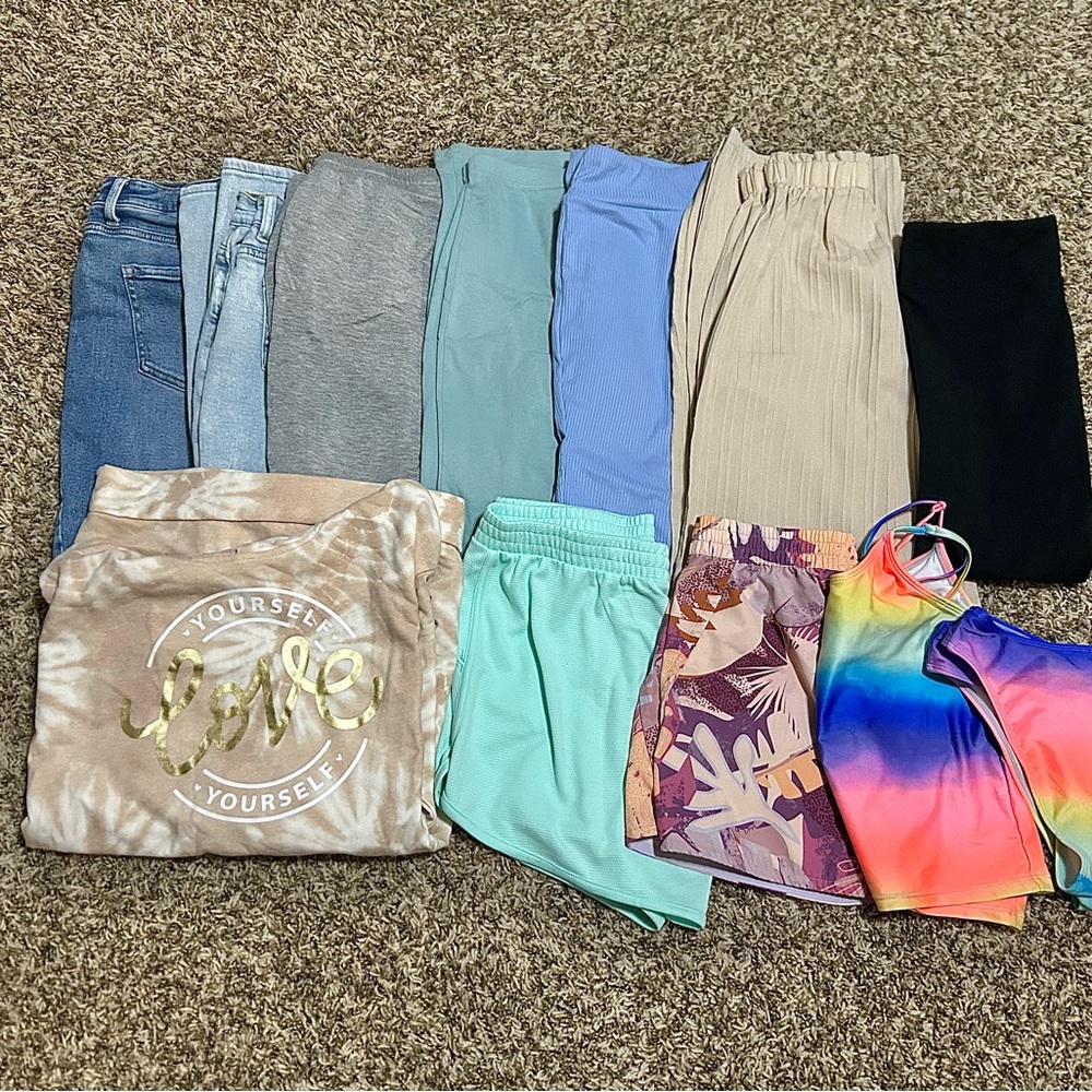 Multicolor Kids Bottoms Set